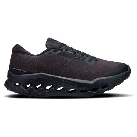 Zapatillas de carrera para mujer On Running Cloudsurfer Trail 2 WP negro Black/Black