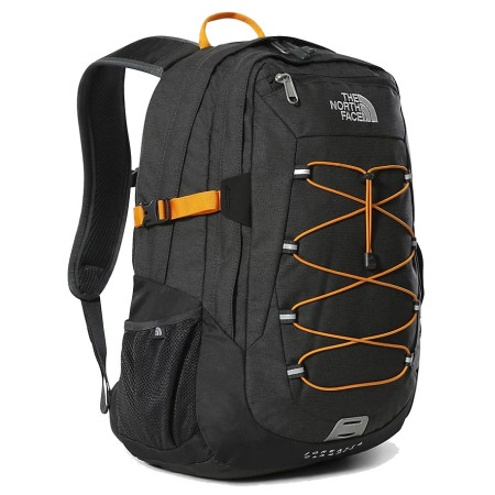 Mochila urbana The North Face Borealis Classic negro/naranja AsphaltGrayLightHeatherKnockoutOrange