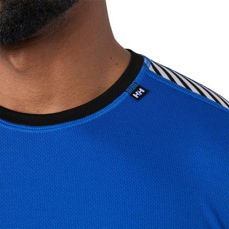 Camiseta funcional de hombre Helly Hansen HH Lifa Stripe Crew