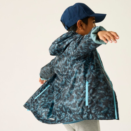 Chaqueta para niños Regatta Printed Lever II ChiBluScCamo