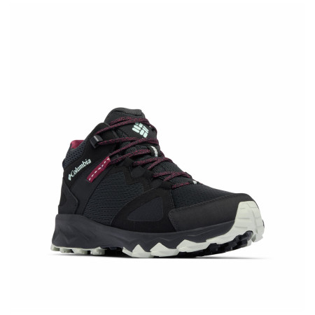 Calzado de senderismo para mujer Columbia Peakfreak™ Hera Mid Outdry™ negro/rosa Black, Deep Madeira