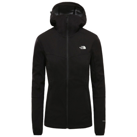 Chaqueta de mujer The North Face Hikesteller Softshell Hoodie negro Black