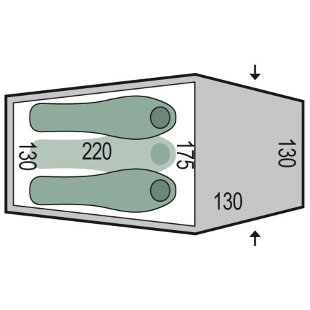 Tienda de campaña Pinguin Summit 3