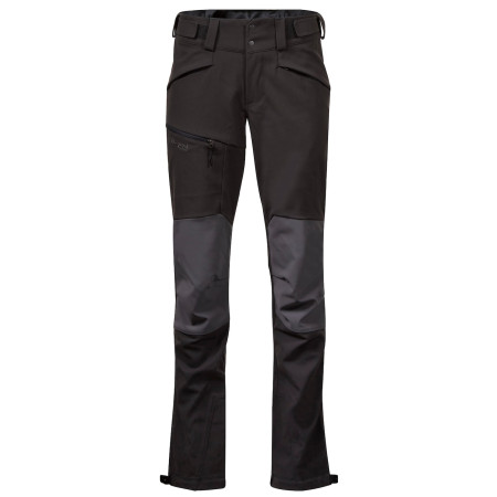 Pantalones de invierno para mujer Bergans Fjorda Trekking Hybrid W Pants negro/gris Solid Charcoal/Solid Dark Grey