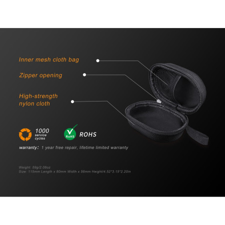 Funda Fenix Estuche APB-20 para linternas frontales Fenix