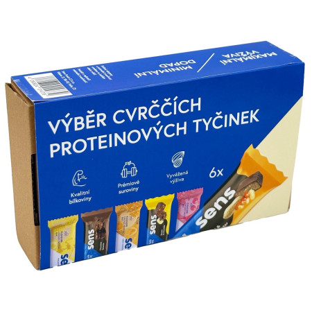 Barrita proteica Sens Barritas proteicas de grillo en caja de regalo