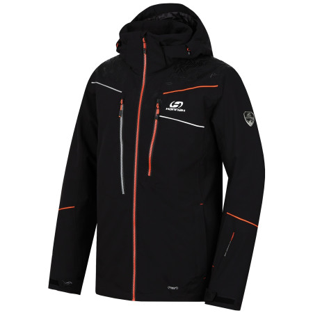 Chaqueta de esquí para hombre Hannah Marcos negro/naranja anthracite (orange)