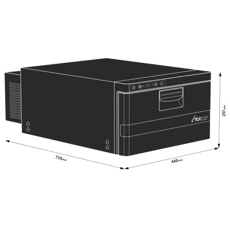 Caja de refrigeración Yolco CB30A