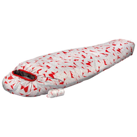 Saco de vivac Salewa Rescue Bivi blanco/rojo Red/Silver