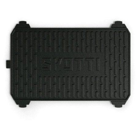 Accesorio para barbacoa SKOTTI Oboustranný litinový tál Kast negro černá