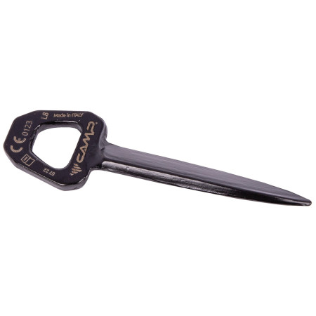 Gancho Camp Universal Piton 150mm gris