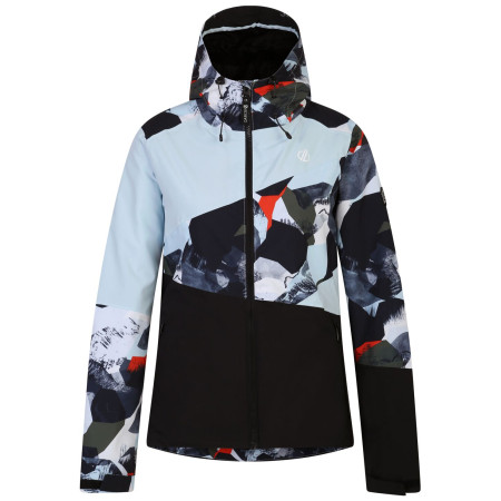 Chaqueta de mujer Dare 2b Ice Jacket verde Lichen Green Abstract/Quiet Blue