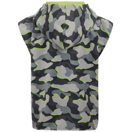 Poncho para niños Regatta Kids Towel Robe DrkStrmCamo