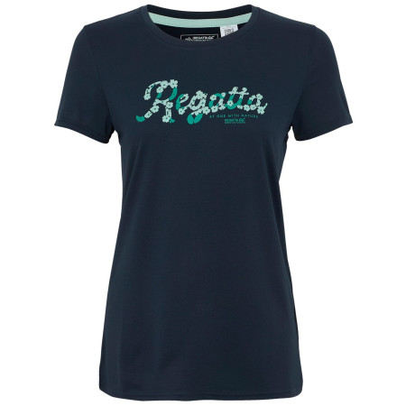 Camiseta de mujer Regatta Fingal Stretch azul oscuro Navy