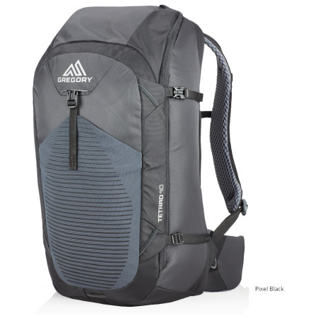Mochila de hombre Gregory Tetrad 40 negro PixelBlack