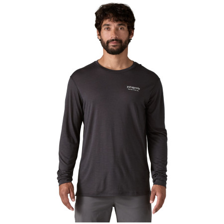 Camiseta de hombre Patagonia M's L/S Cap Cool Merino Blend Graphic Shirt