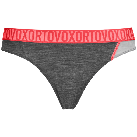 Tanga de mujer Ortovox 150 Essential Thong gris dark grey blend