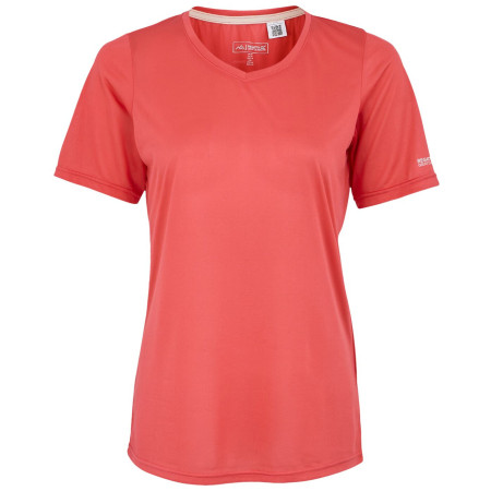 Camiseta de mujer Regatta W Fingal V-Neck II rojo Peach Bloom