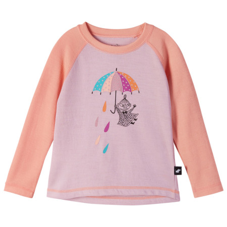Camiseta para niños Reima Moomin Tindra rosa Peach Pink
