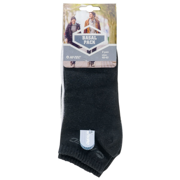 Pack 4 calcetines lisos de algodón de Hombre TEX