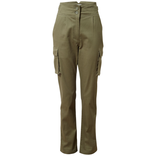 Pantalones de mujer Craghoppers Araby Trouser verde Wild Olive