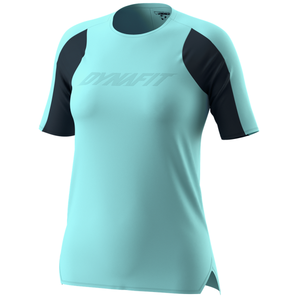 Camiseta de ciclismo para mujer Dynafit RIDE S/S TEE W azul marine blue BLUEBERRY/3010