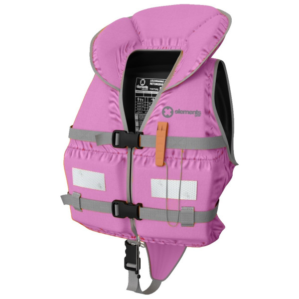 Chaleco salvavidas para niños Elements Gear Baby rosa