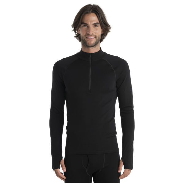 Camiseta funcional de hombre Icebreaker M 300 MerinoFine Polar LS Half Zip