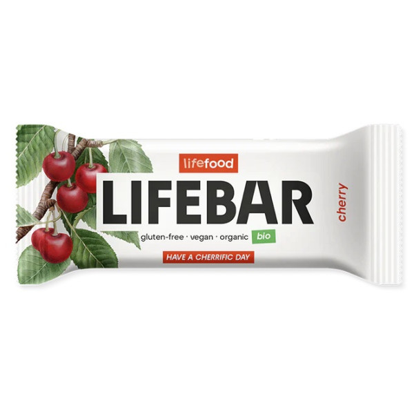 Barrita Lifefood Lifebar tyčinka třešňová RAW BIO 40 g