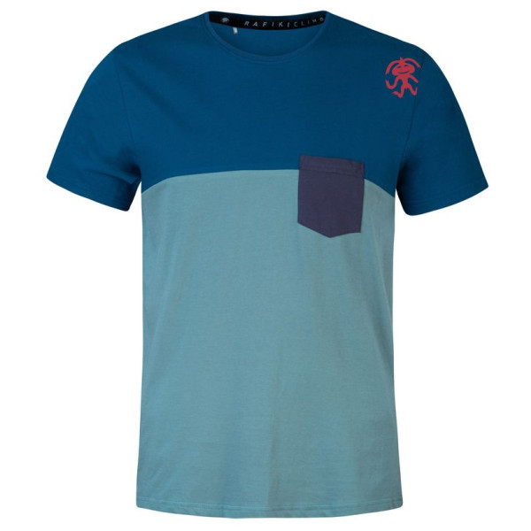 Camiseta de hombre Rafiki Grab Lt verde/azul north atlantic/ensign