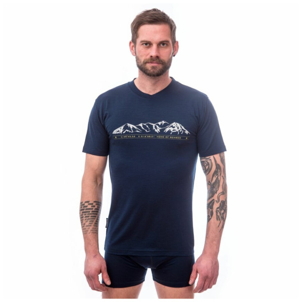 Camiseta funcional de hombre Sensor Merino Active Pt Mountains