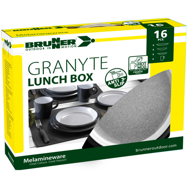 Vajilla Brunner Lunch Box Granyte