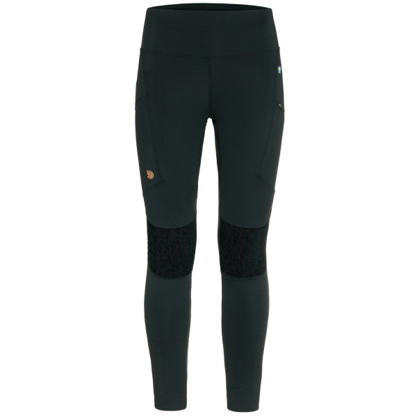 Mallas de mujer Fjällräven Abisko Trekking Tights HD W negro Black