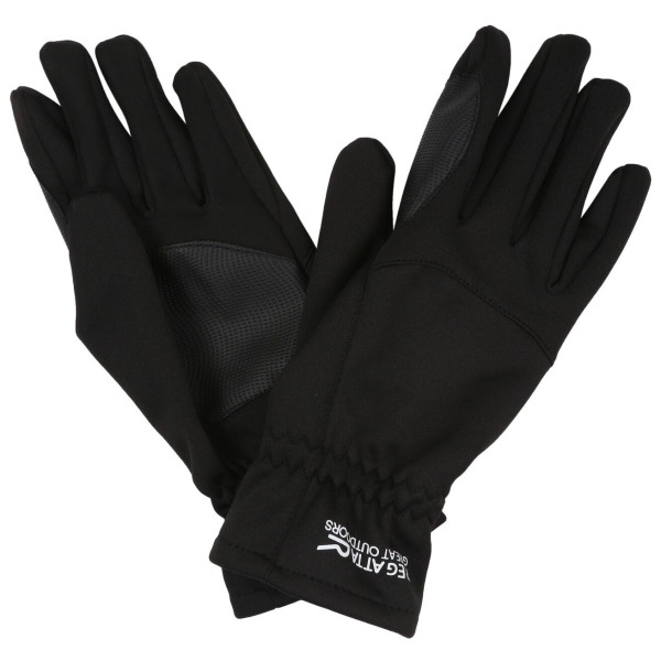 Guantes de hombre Regatta Softshell Glv III negro Black