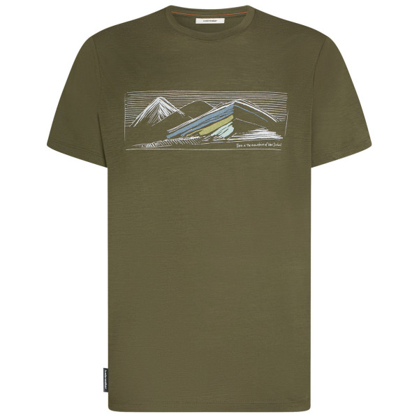 Camiseta de hombre Icebreaker M Merino 150 Tech Lite SS Tee Highland