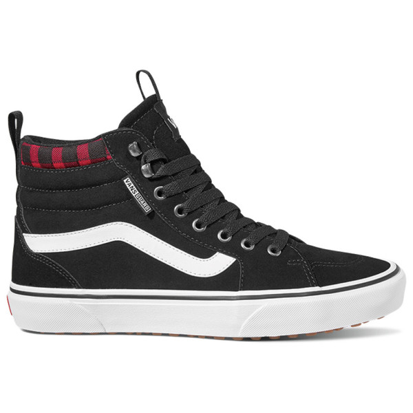 Calzado de hombre Vans Filmore Hi Vansguard negro/rojo (Suede) Black/Red Plaid