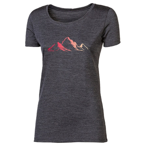 Camiseta de mujer Progress VINKA "MOUNTAINS" gris