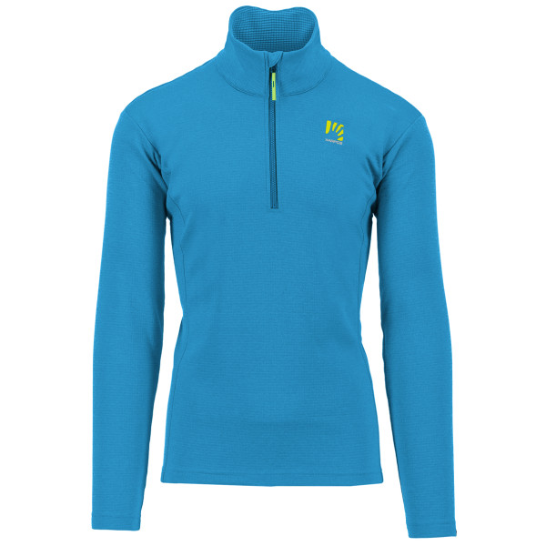 Sudadera de hombre Karpos Pizzocco Half Zip azul Blue Jewel