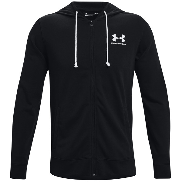 Sudadera de hombre Under Armour Rival Terry LC FZ negro Black / / Onyx White