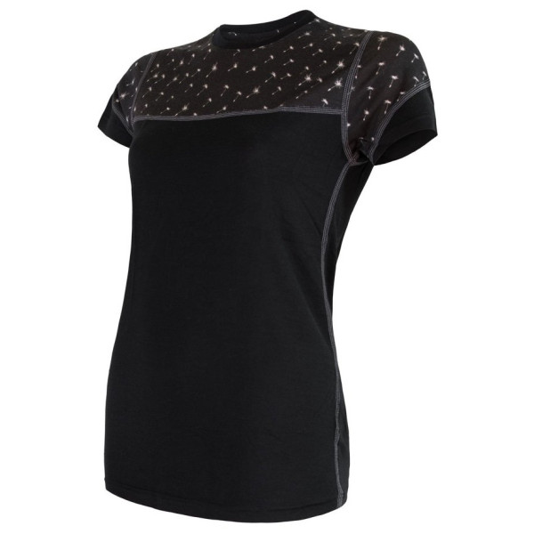 Camiseta funcional de mujer Sensor Merino Impress (short sleeve)