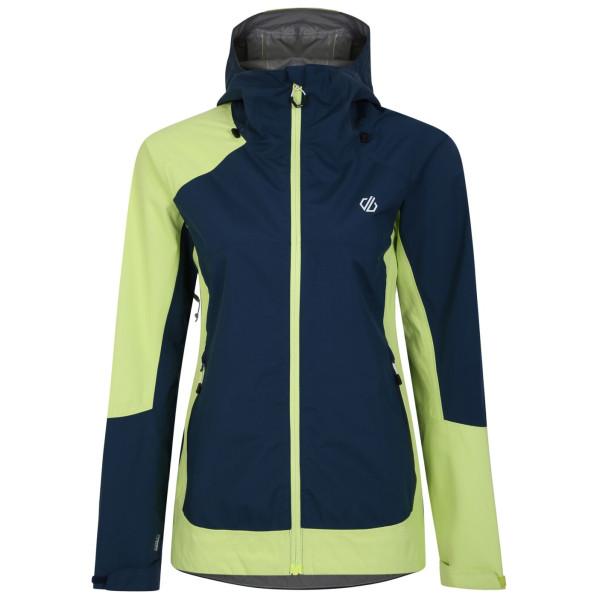 Chaqueta de mujer Dare 2b Traversing Jacket azul/amarillo Mnlght/ShpLm