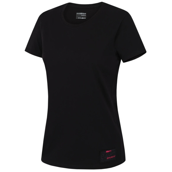 Camiseta de mujer Husky Tee Base L negro Black