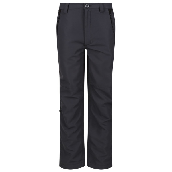 Pantalones para niños Regatta Sorcer Mt Trs VI negro Seal Grey/Bl