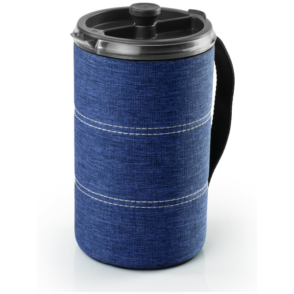 Cafetera de émbolo GSI Outdoors Javapress 887 ml azul Blue