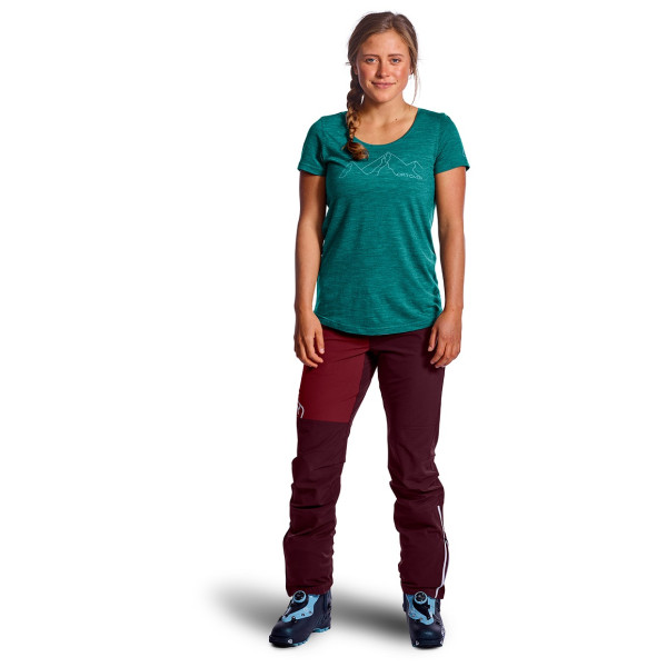 Camiseta funcional de mujer Ortovox W's 150 Cool Mountain Face TS