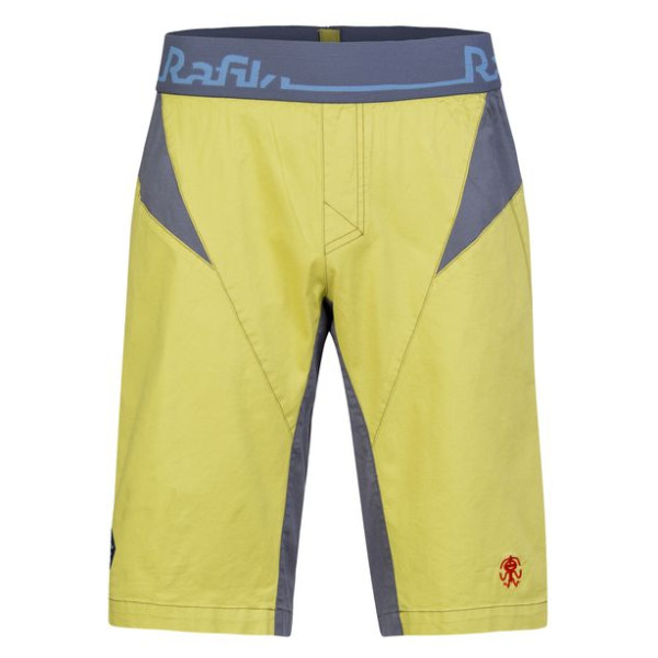 Pantalones cortos de hombre Rafiki Anuk amarillo cress green/ink