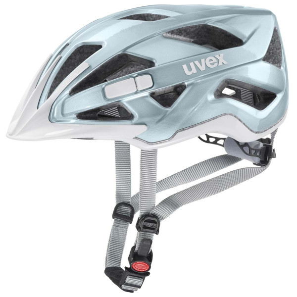 Casco de ciclismo Uvex Active blanco/azul Aqua White