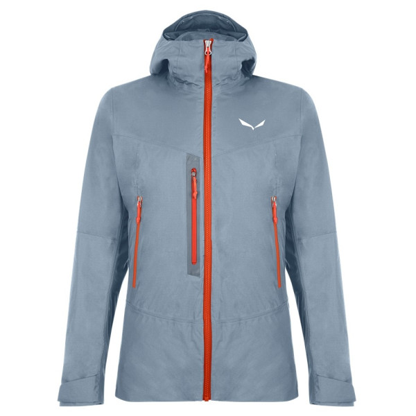 Chaqueta de mujer Salewa W Pelmo Convertible Jkt gris FlintStone/Int