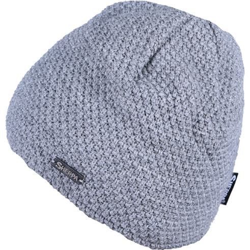 Gorro de invierno Sherpa Lee gris MelLightGray