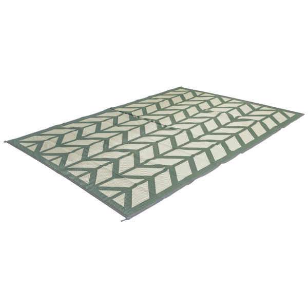 Alfombra para tienda Bo-Camp Flaxton L verde Green